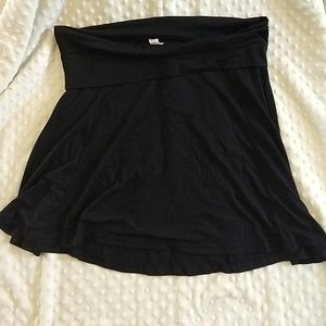 Old Navy fold over maternity skirt